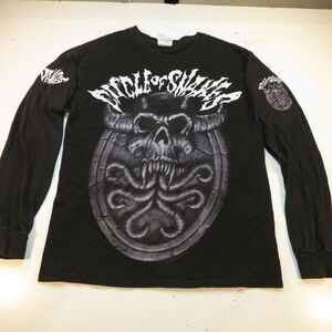 DANZIG Metal Rock CIRCLE OF SNAKES SKULL CONCERT TOUR TEE T SHIRT Mens M Black